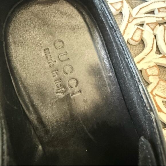 Gucci Black Leather Oxford Shoes Men’s 40.5 US 7 main image 5